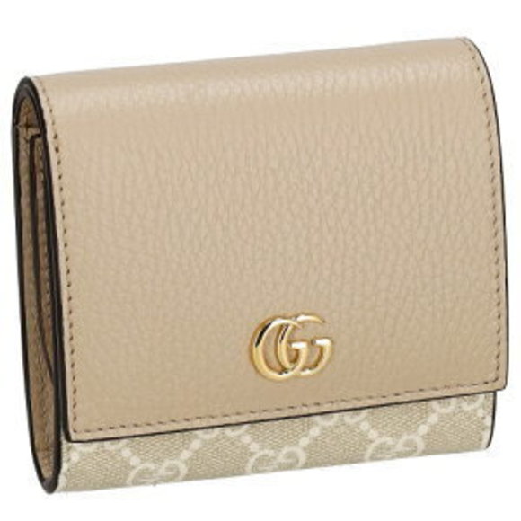 Gucci GG Bi Wallet Beige AACFE - Picture 1 of 4